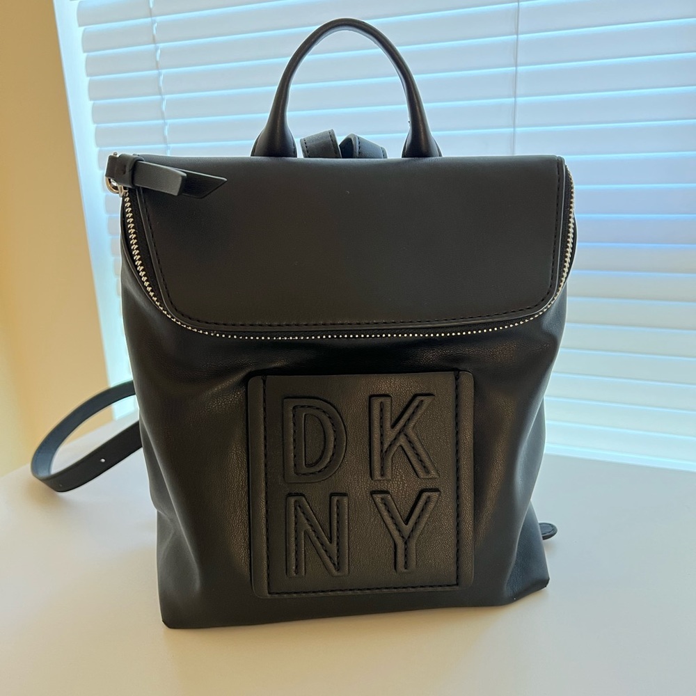 DKNY black backpack